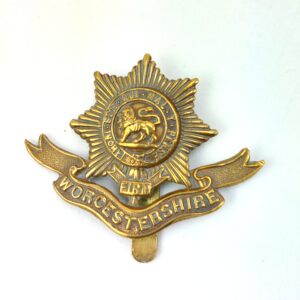British, Original Worcestershire Regimental Cap Badge