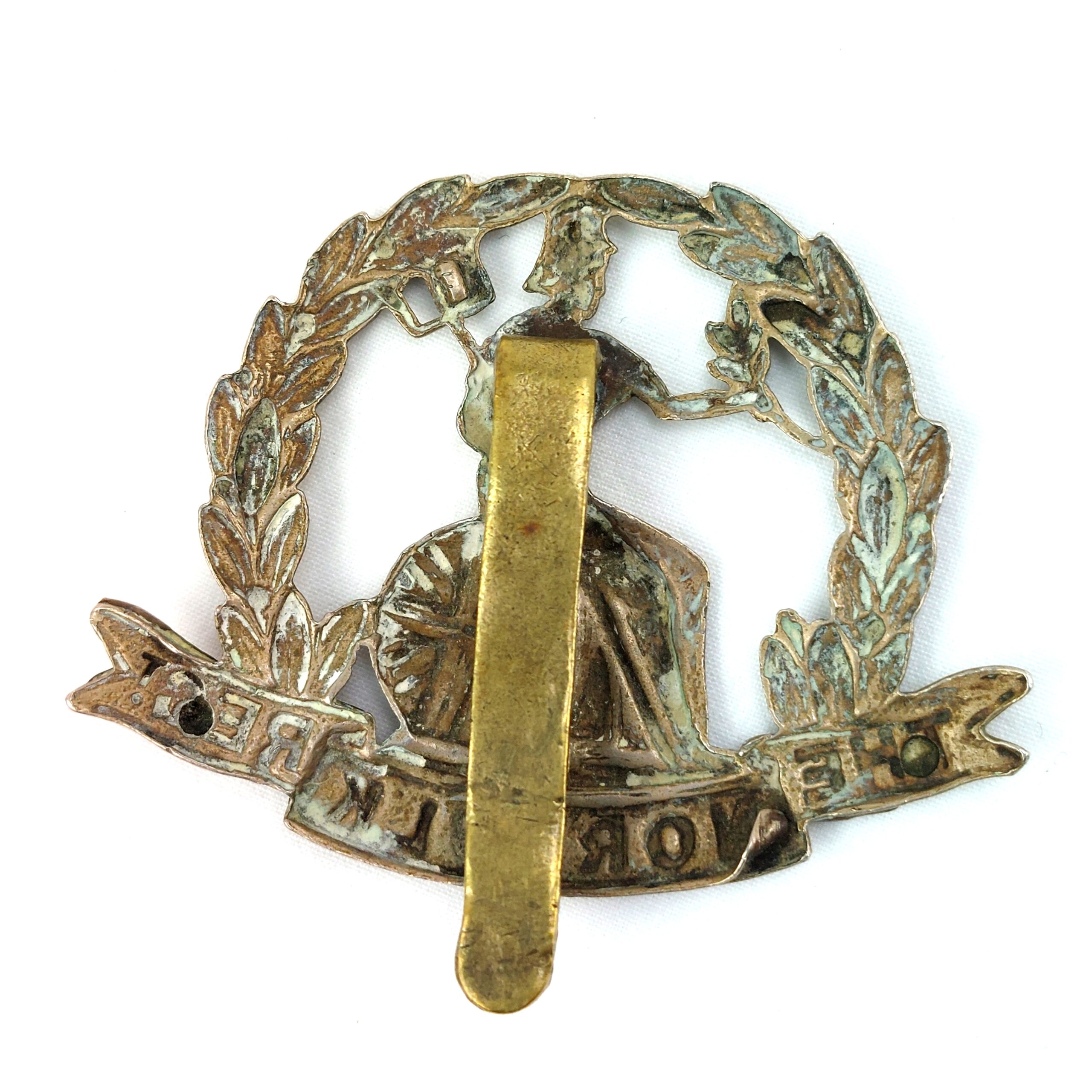 British, WW1, Original The Norfolk Regt Cap Badge - Image 2