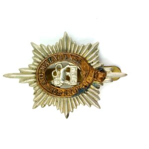 British, WW2, Original Worcestershire Regimental Cap Badge