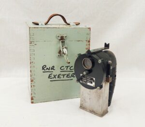 Cased Royal Navy Portable Signalling Lantern By Harley