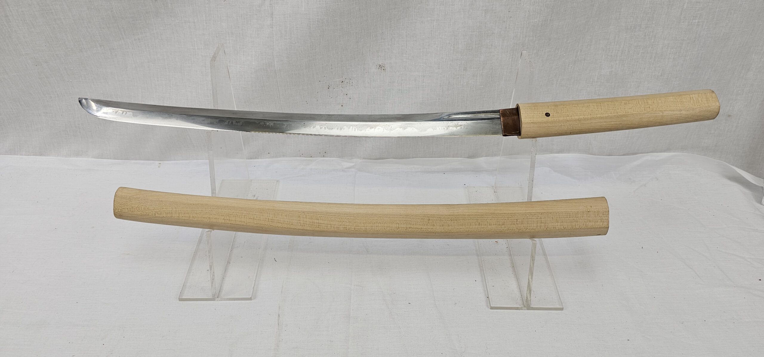 Circa 14th Century Koto Times Muromachi Period Signed Wakizashi Sword