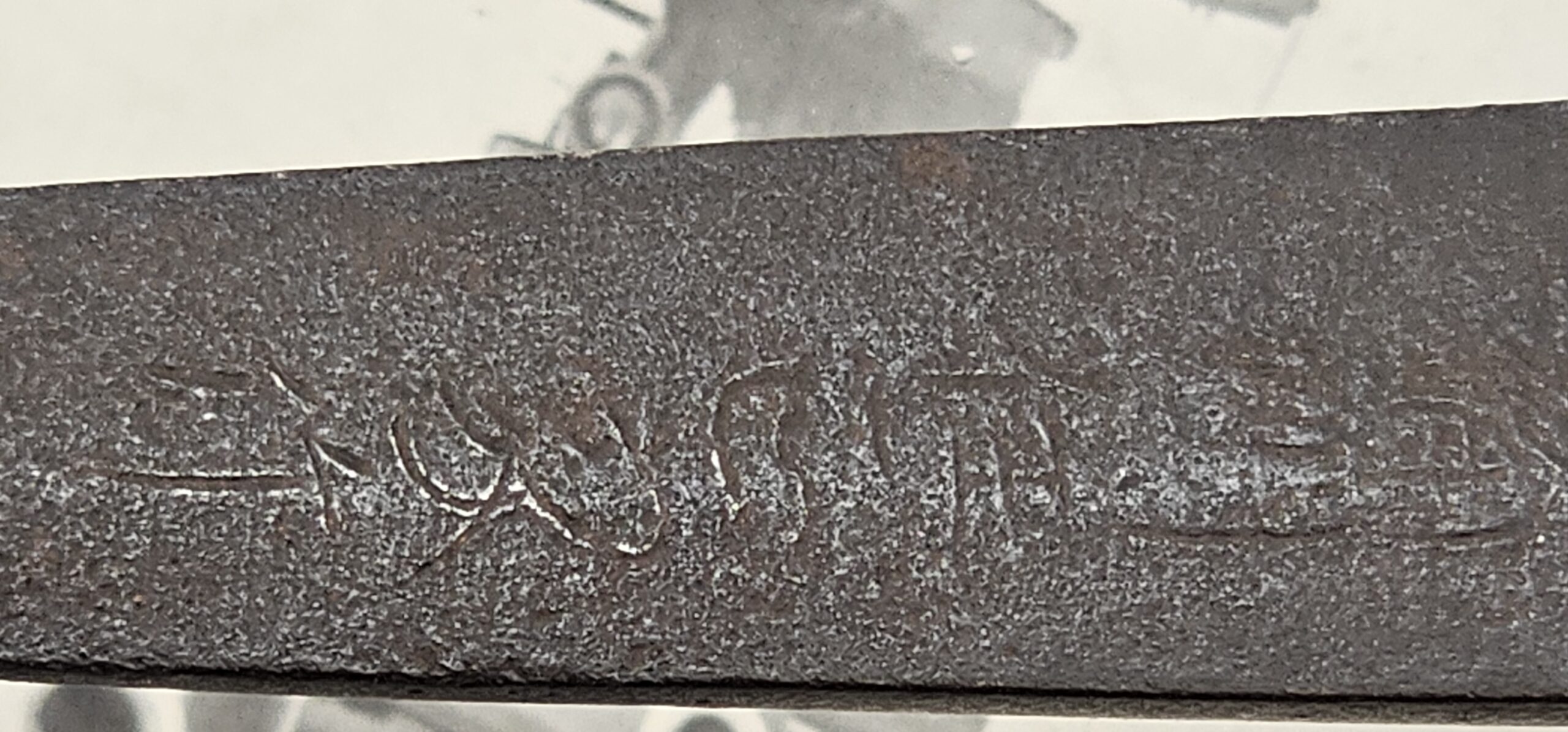 Circa 14th Century Koto Times Muromachi Period Signed Wakizashi Sword - Image 12