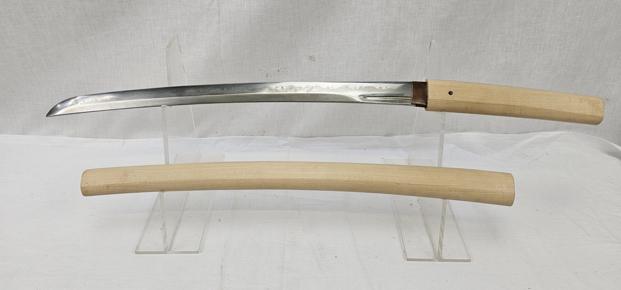 Circa 14th Century Koto Times Muromachi Period Signed Wakizashi Sword - Image 2