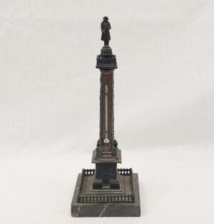 Early 19th Century Grand Tour Continental Bronze Napoleon Thermometer