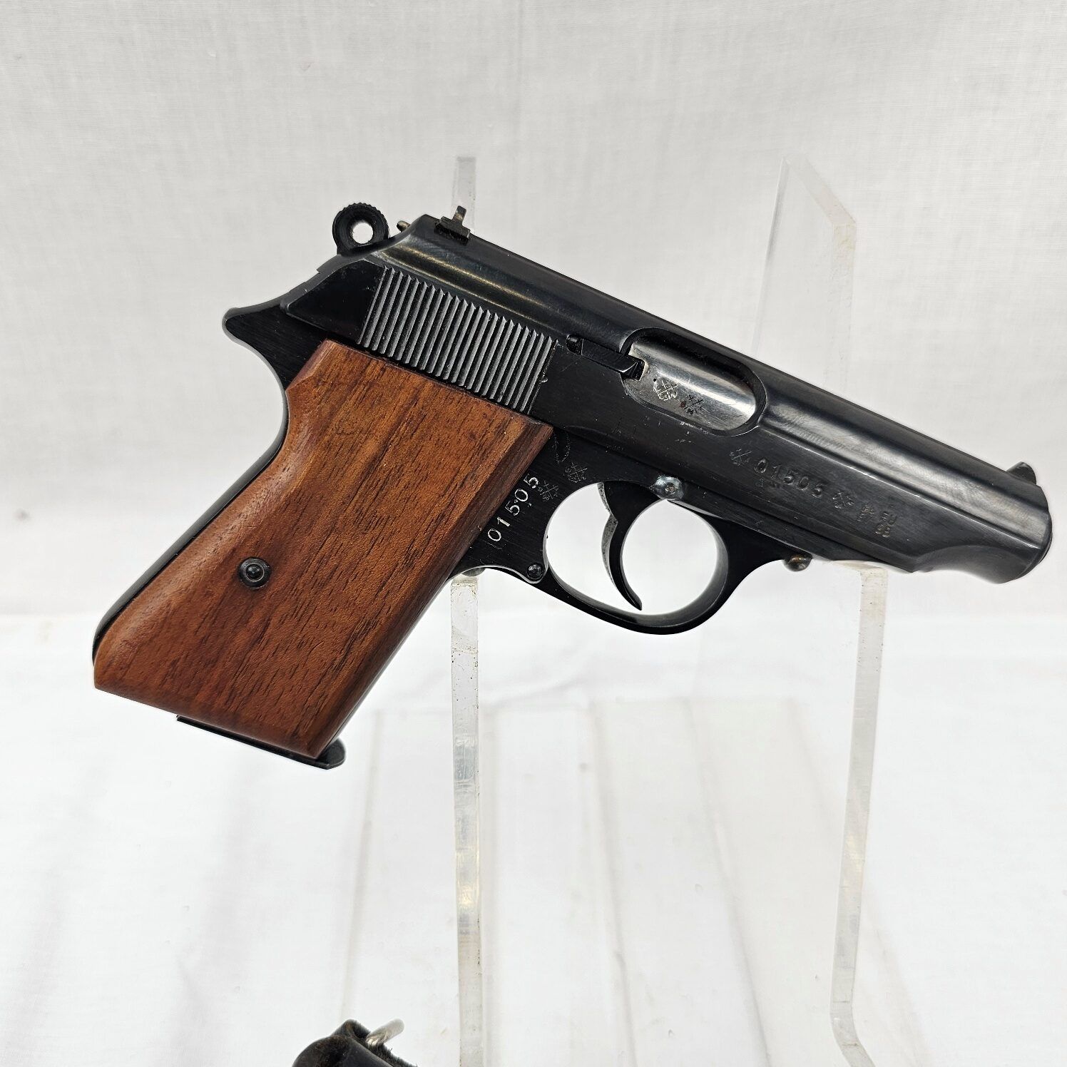East Germany's Secret Walther Clone The Pistole 1001-0, Holster and spare Mag - Deactivated - Image 7
