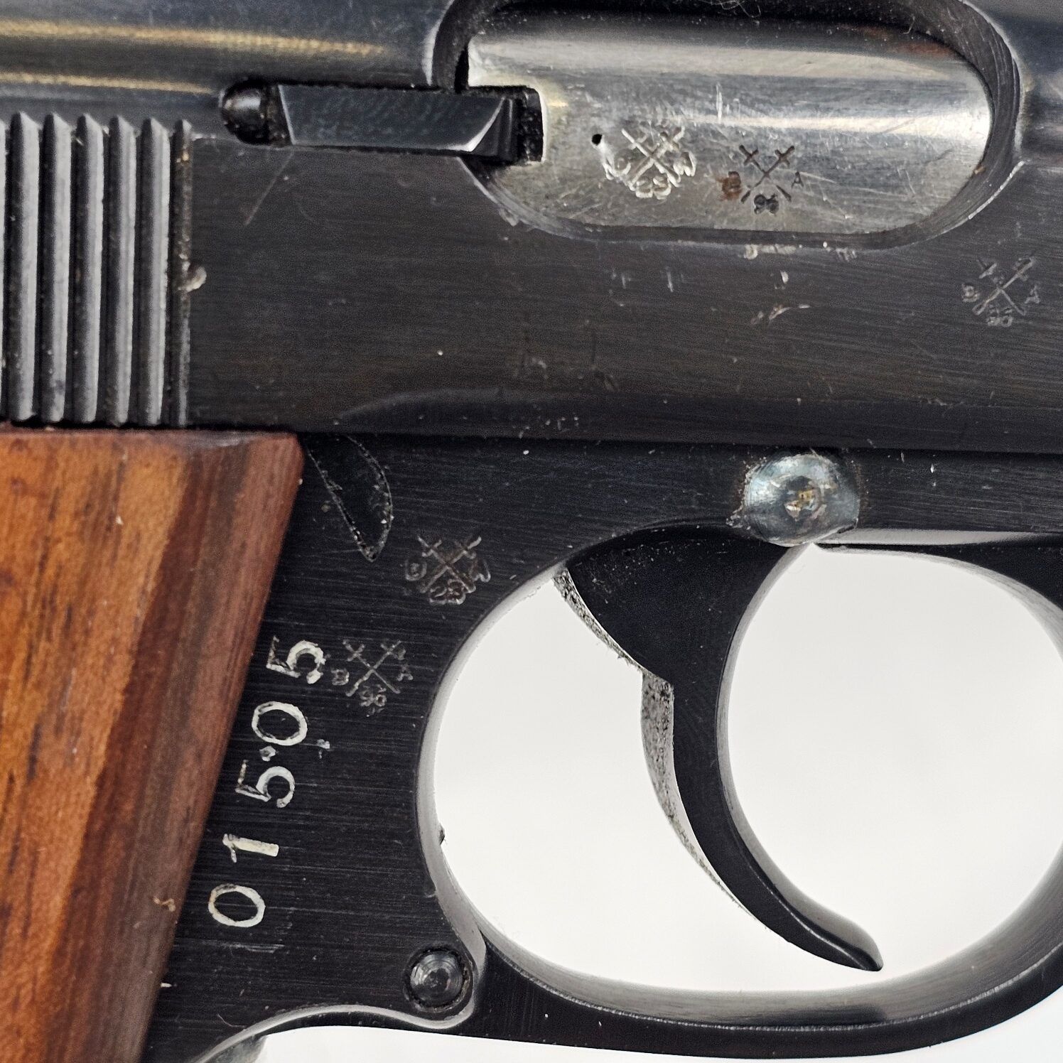 East Germany's Secret Walther Clone The Pistole 1001-0, Holster and spare Mag - Deactivated - Image 4