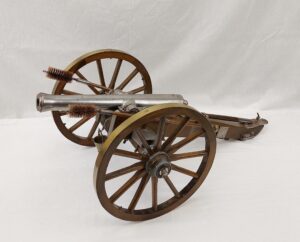 Excellent And Sizeable Engineers Model Of A Napoleonic Field Gun Cannon