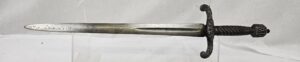 Exceptional German Circa 1650 Large Left Hand Parry Dagger