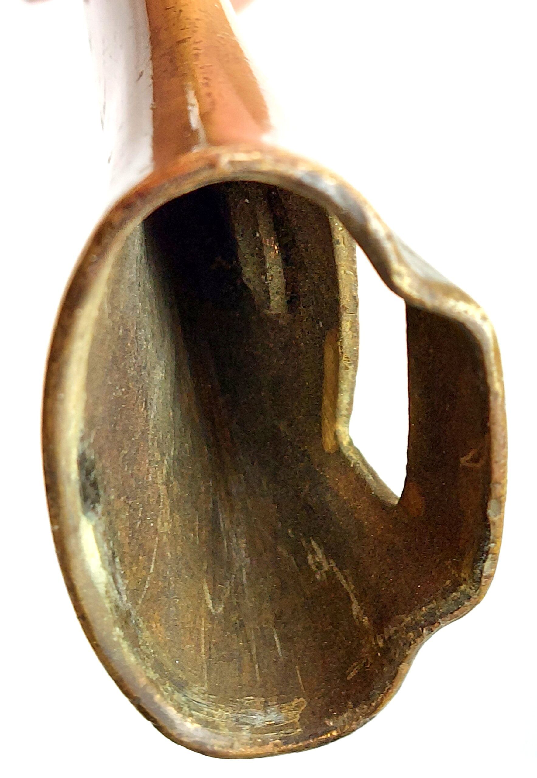 Fifth Style Siebe Gorman Divers Knife with Ebonite Grip and Brass Scabbard, c.1970-80 - Image 16