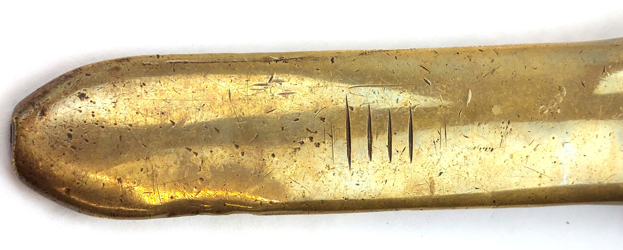 Fifth Style Siebe Gorman Divers Knife with Ebonite Grip and Brass Scabbard, c.1970-80 - Image 17