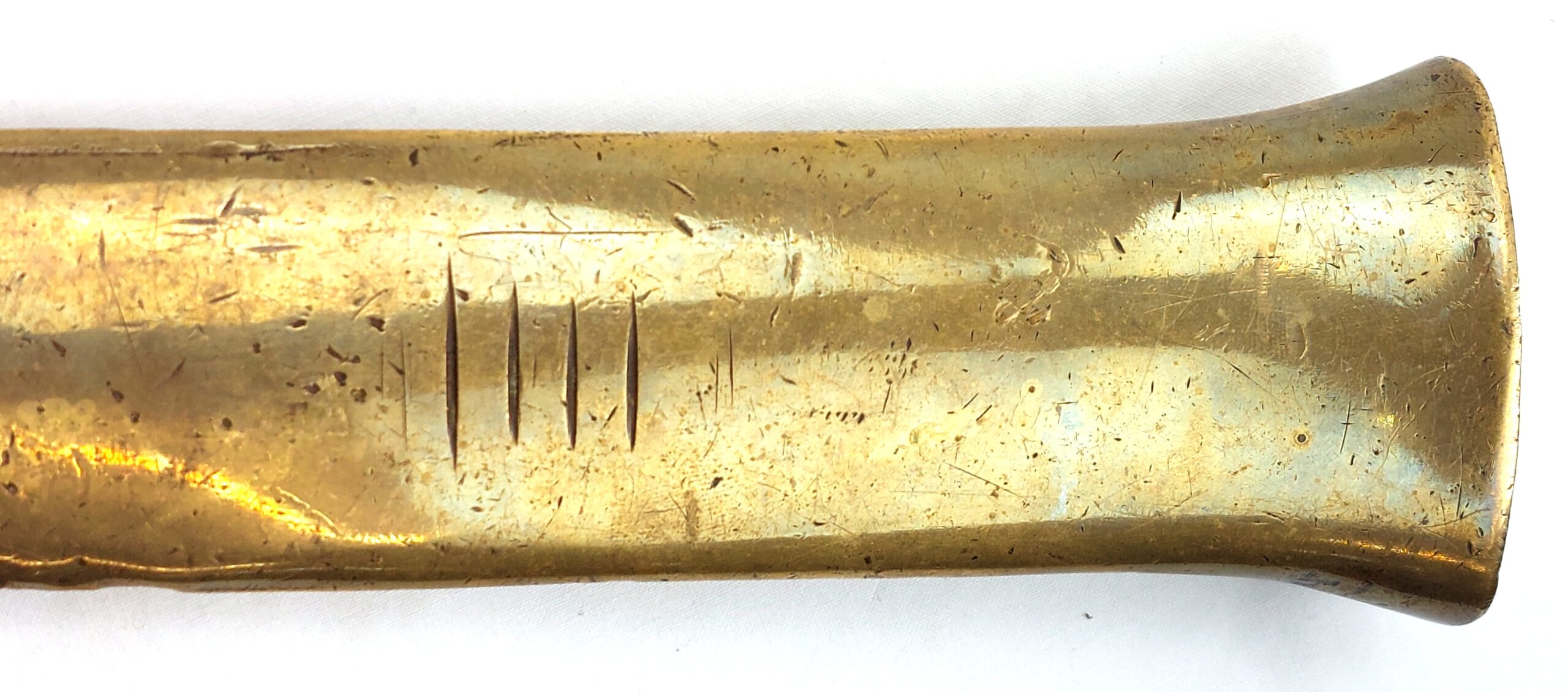 Fifth Style Siebe Gorman Divers Knife with Ebonite Grip and Brass Scabbard, c.1970-80 - Image 18