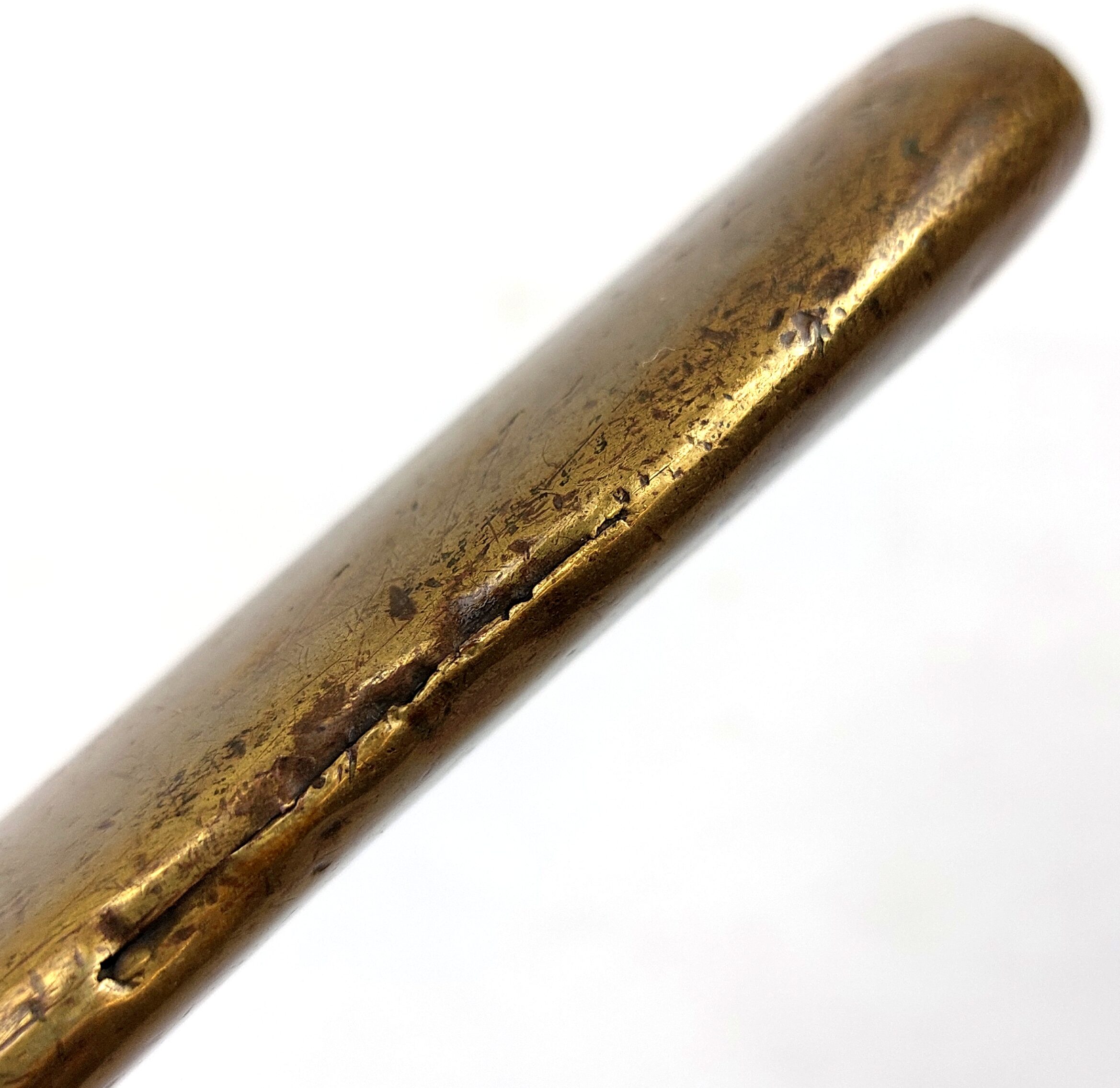 Fifth Style Siebe Gorman Divers Knife with Ebonite Grip and Brass Scabbard, c.1970-80 - Image 23