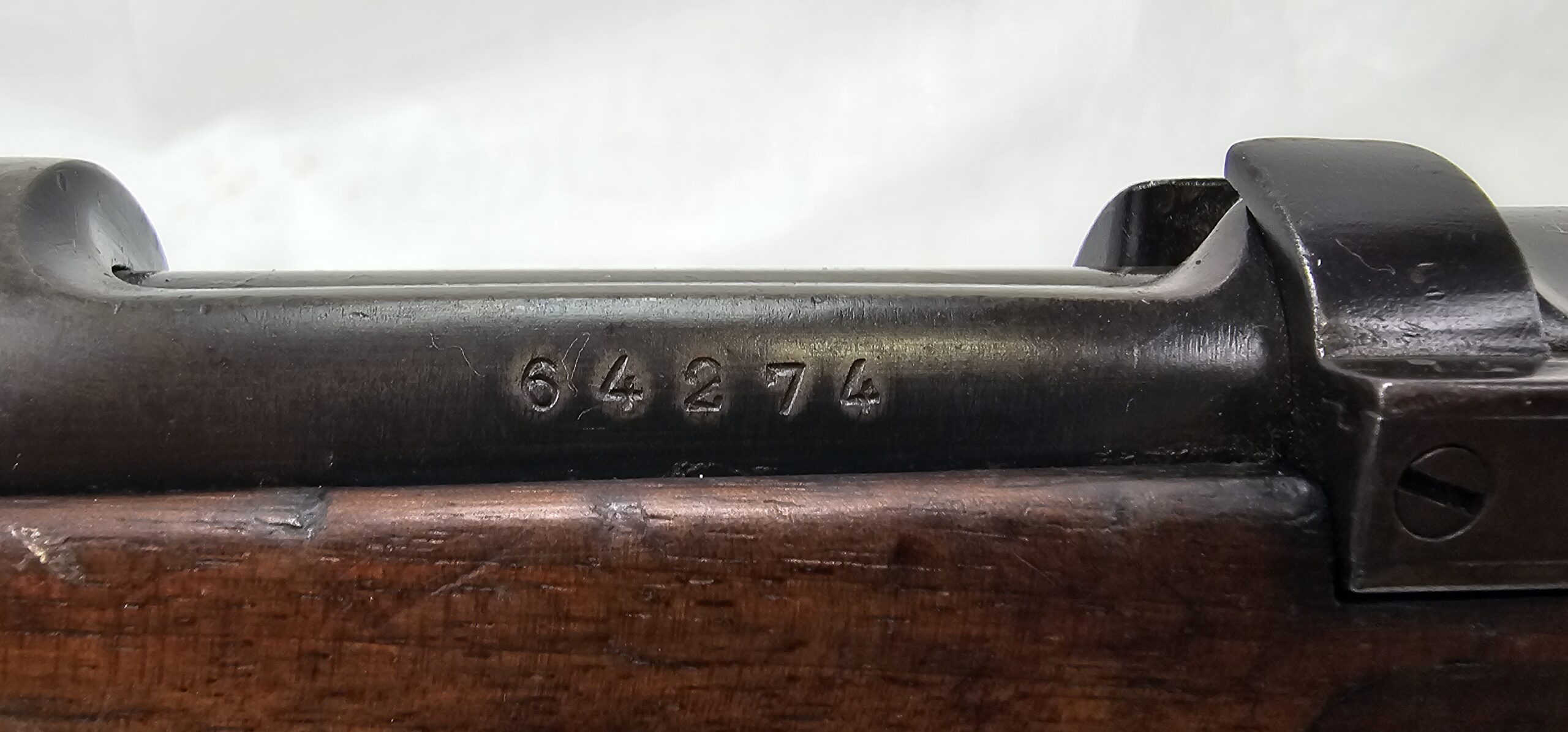 French Made Mauser 1889 Model Rifle Deactivated - Image 9