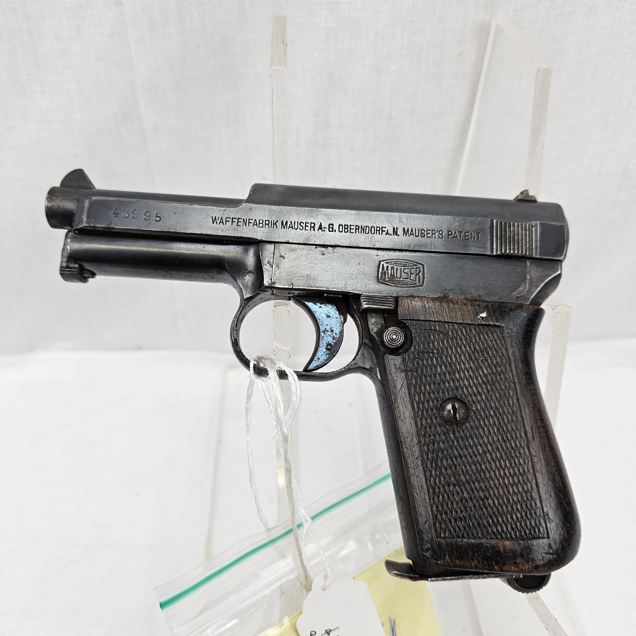 German, WW1, Third Variant Mauser Model 1914 Pistol - EU Spec Deactivated - Image 5