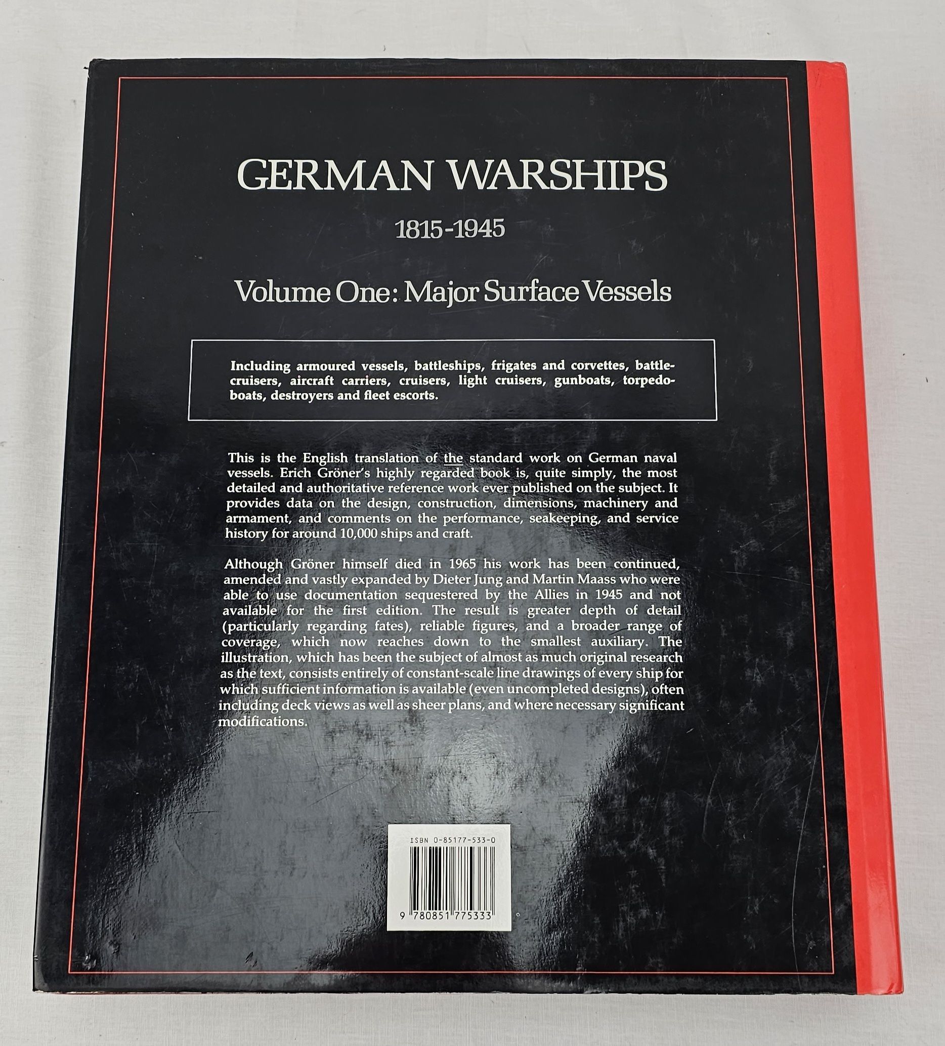 German Warships 1815-1945 by Erich Groner Vol 1 & 2 - Image 3