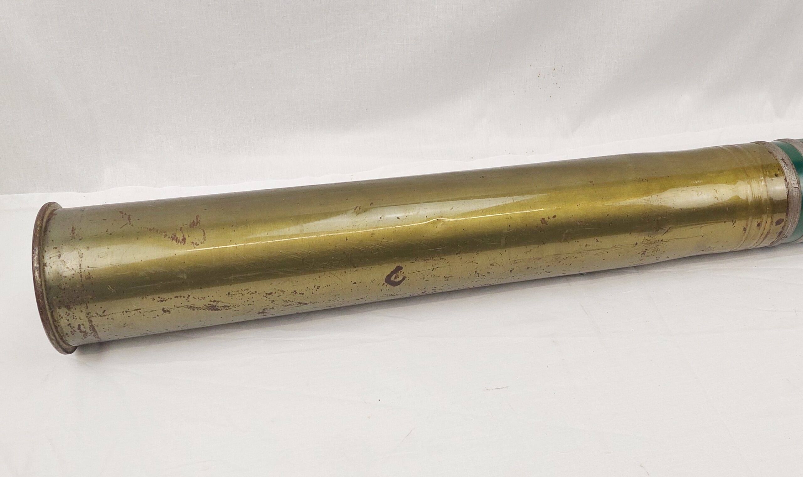 Inert 1941 German WW2 10.5 CM SKC 32M Naval Kriegsmarine Artillery Shell - Image 11