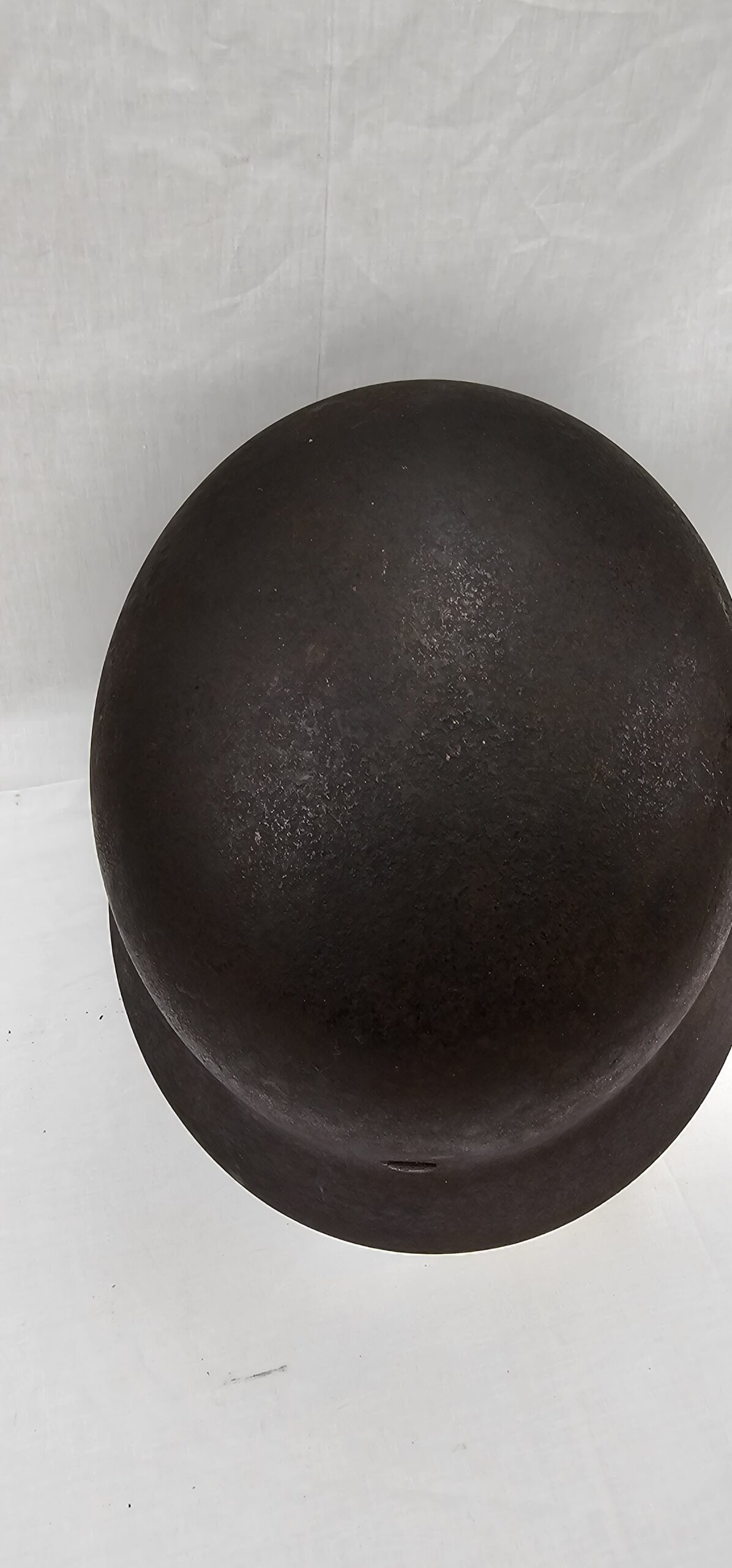 Original WW2 Luftwaffe M42 Single Decal Helmet - Image 8