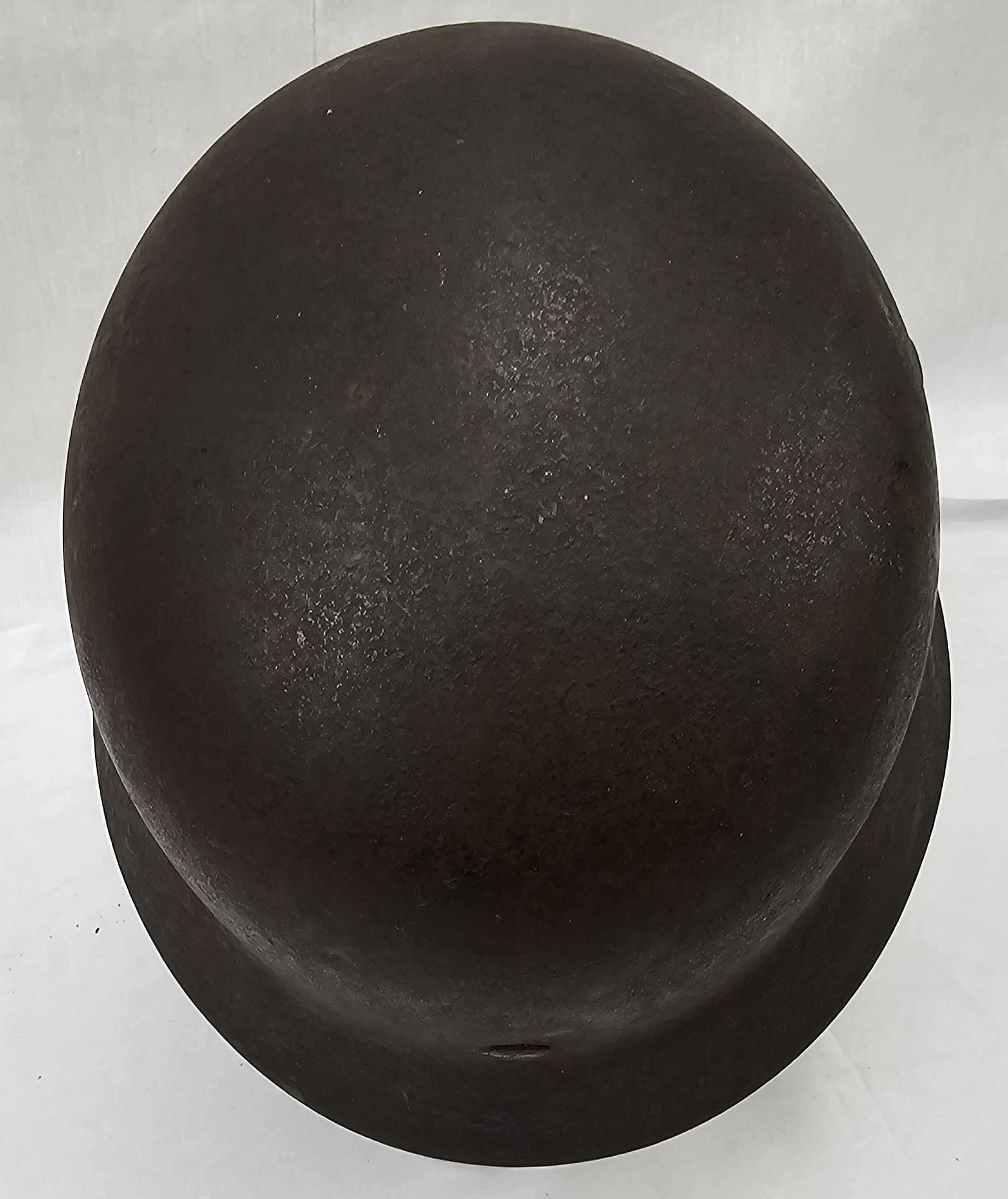Original WW2 Luftwaffe M42 Single Decal Helmet - Image 9