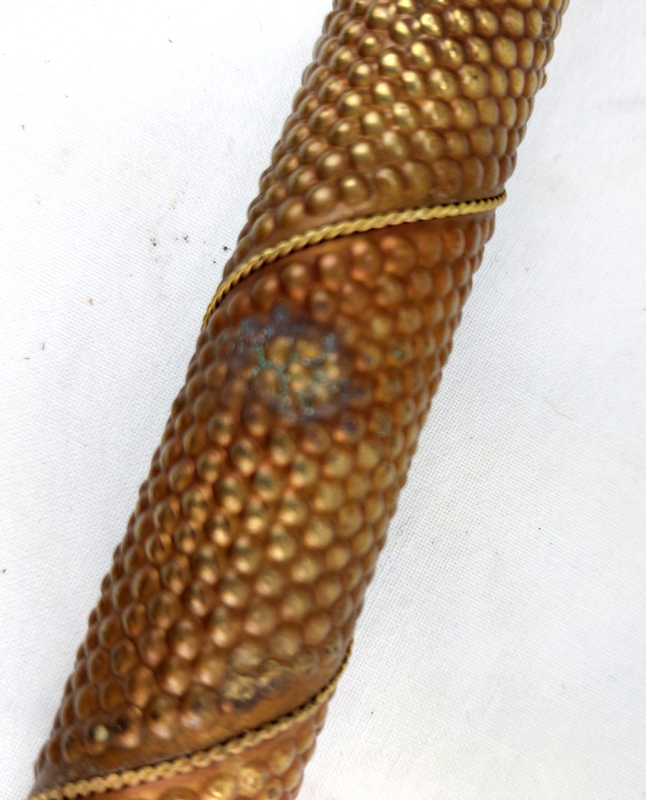 Ornate Dragon Headed, Copper Sword Stick - Reserved - Image 10