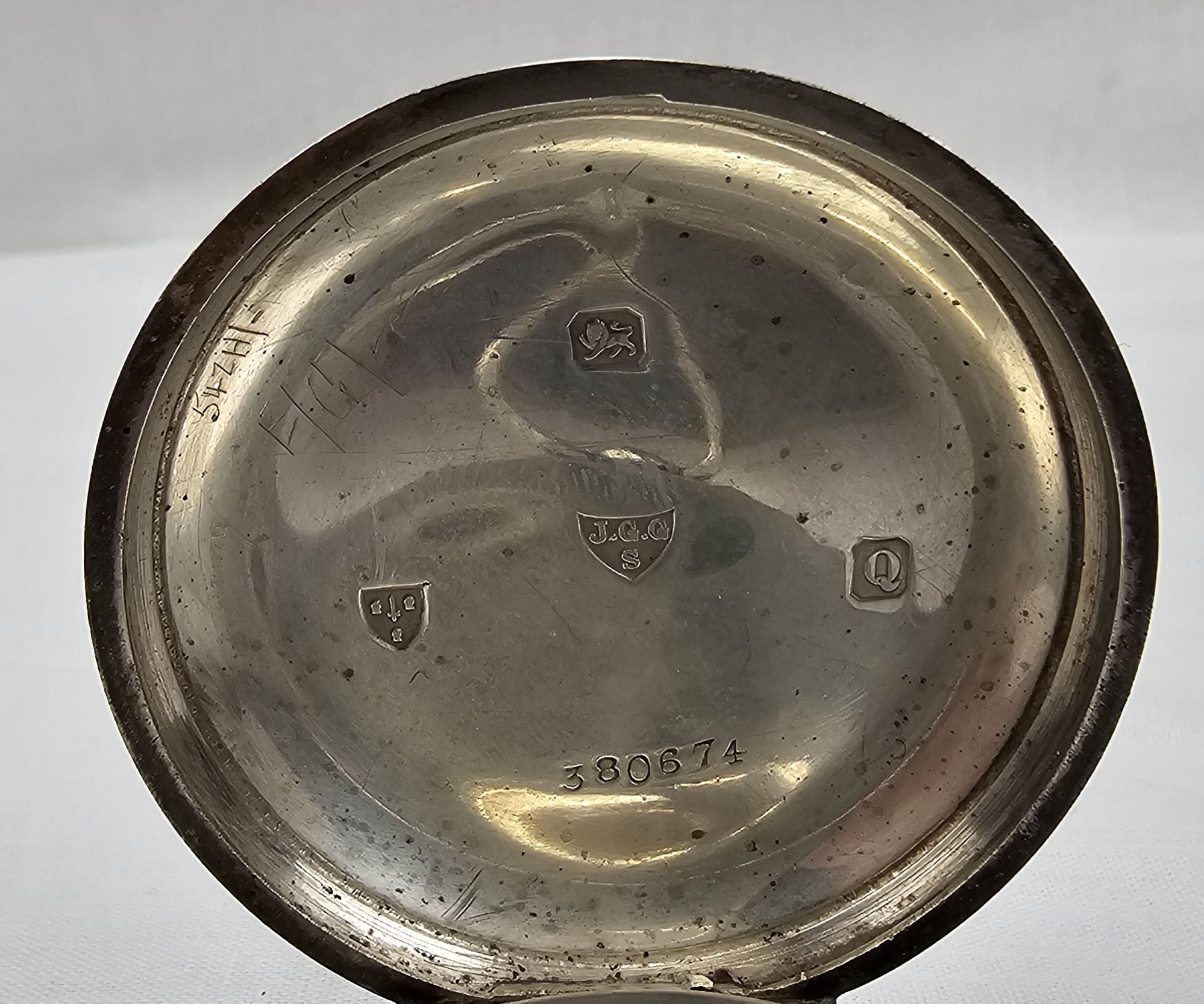 Oversize The Express English Lever Pocket Watch By J G Graves Of Sheffield - Image 4