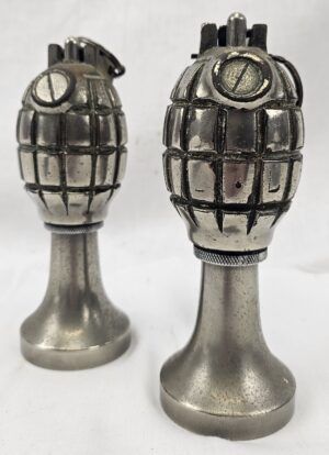 Pair Of WW1 No5 Mills Bomb Grenade Bookends