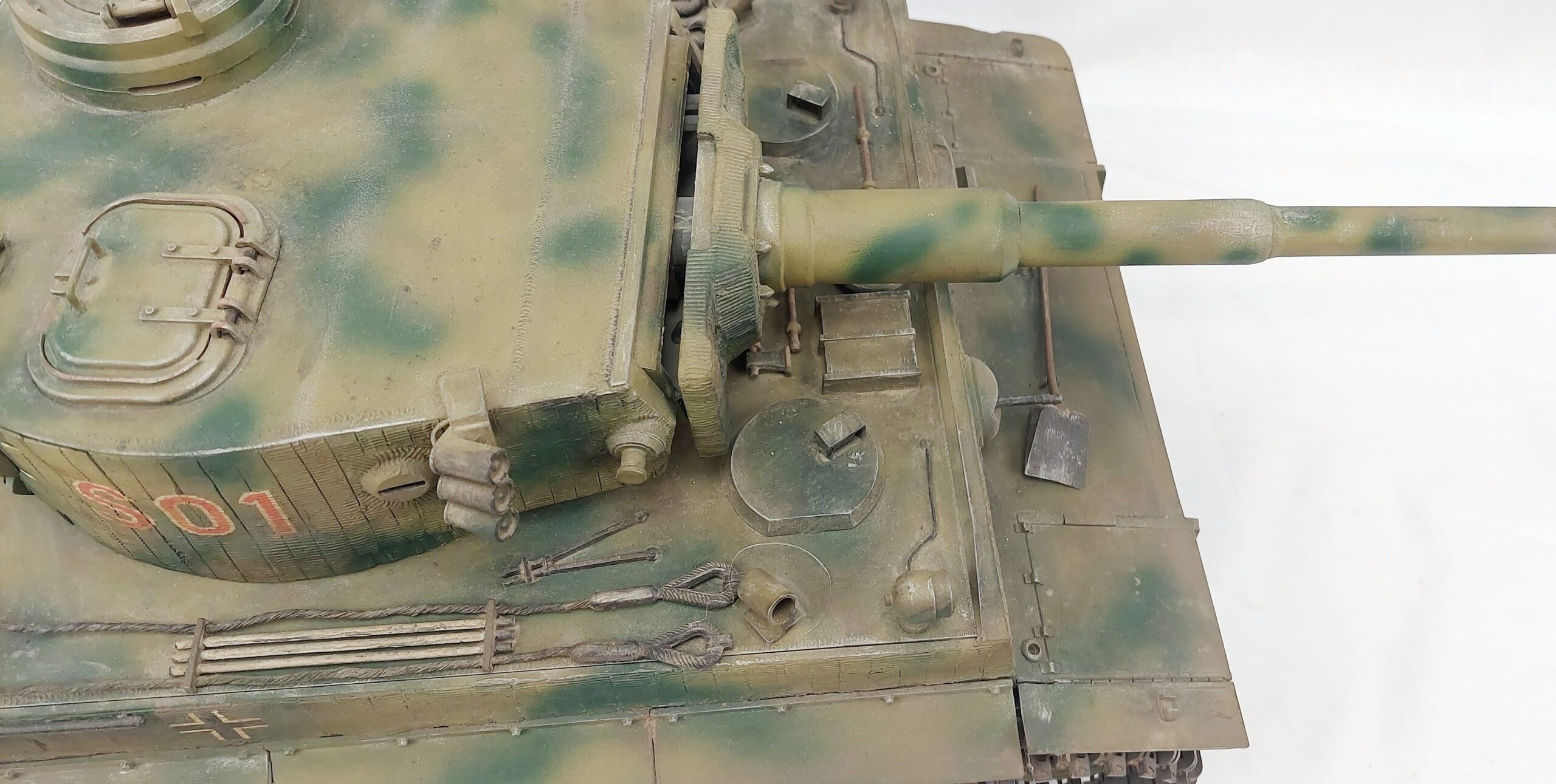Static 1/16th Scale Model Of Tiger Tank - Image 8