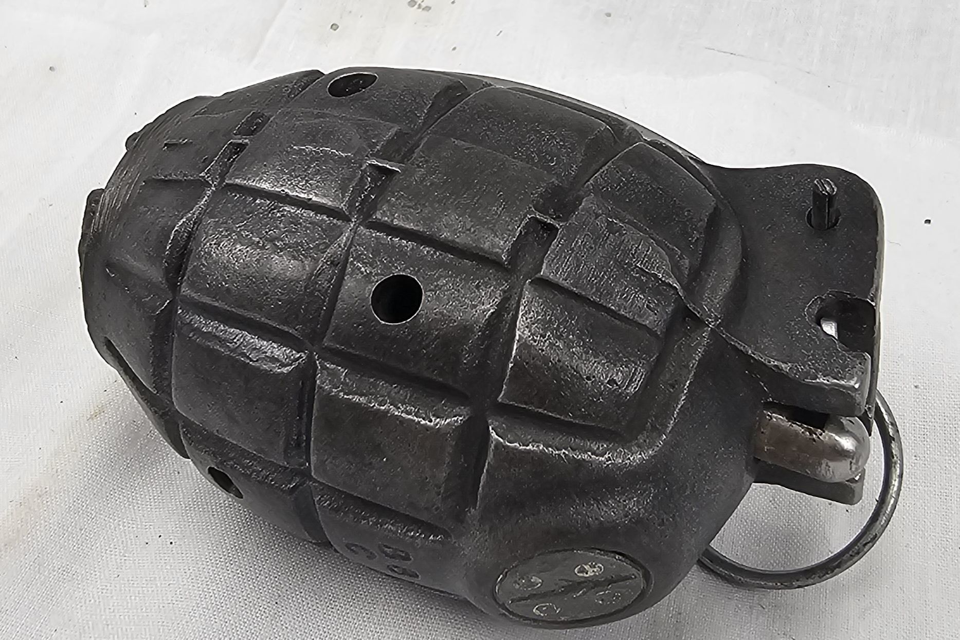 WW2 British No 36 Practice Mills Bomb Grenade - Image 2