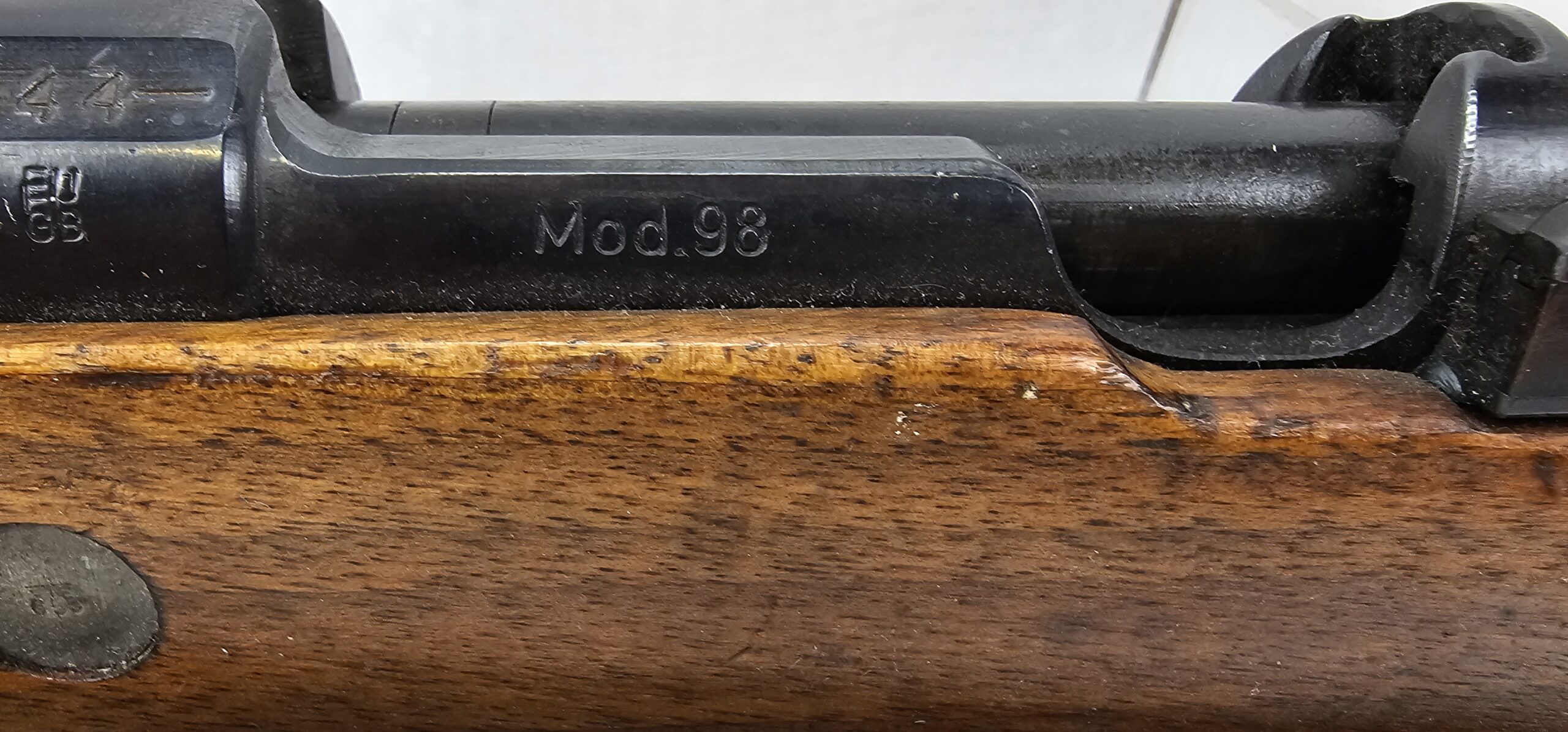 WW2 German Mauser K98 Bolt Action Rifle and Sling Deactivated - Image 13