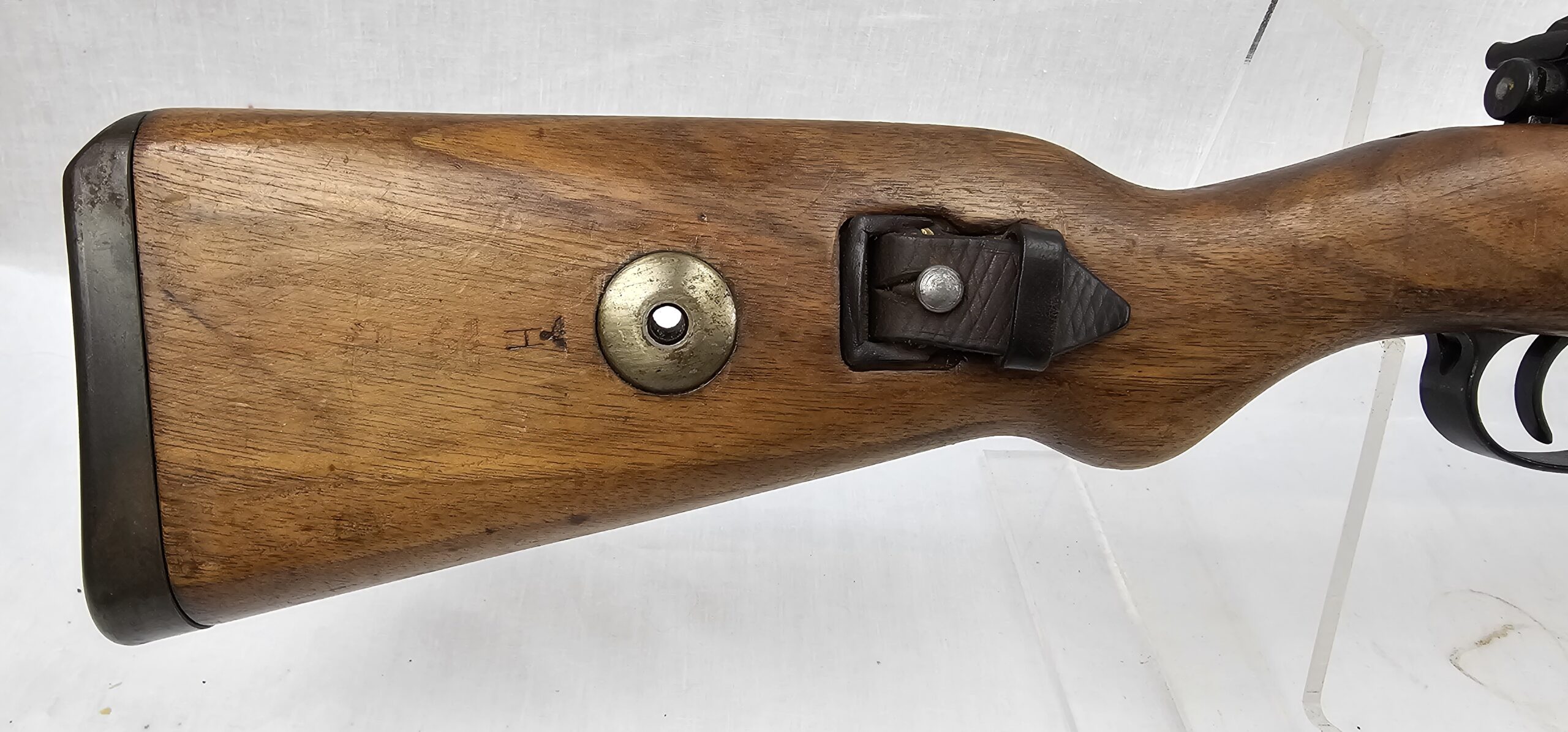 WW2 German Mauser K98 Bolt Action Rifle and Sling Deactivated - Image 2