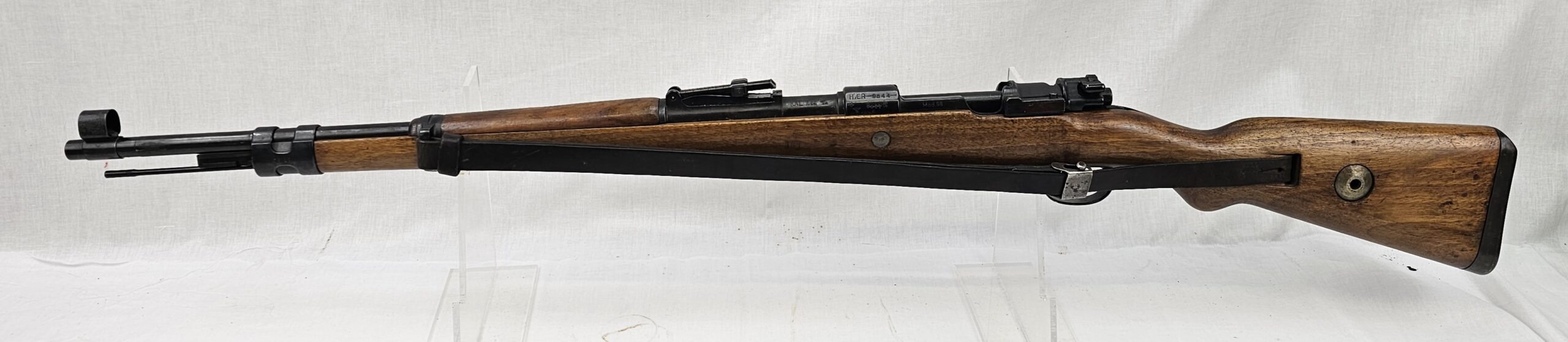 WW2 German Mauser K98 Bolt Action Rifle and Sling Deactivated - Image 9