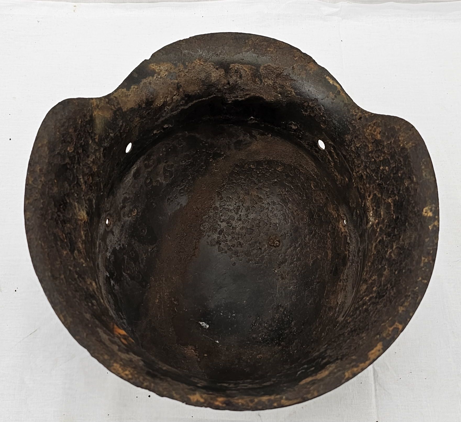 WW2 M40 German Nazi Helmet Relic - Image 6