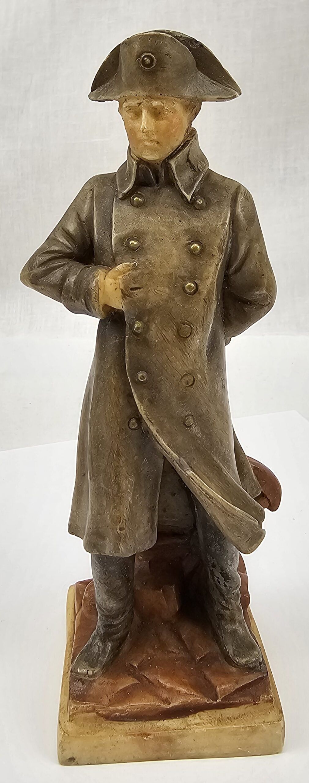 c1860 Bisque Porcelain Figurine Of Napoleon