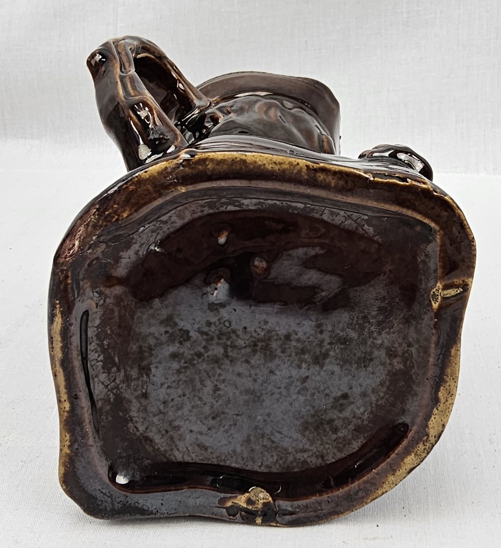 c1860 Staffordshire Treacle Glazed Duke Of Wellington Character Jug - Image 2