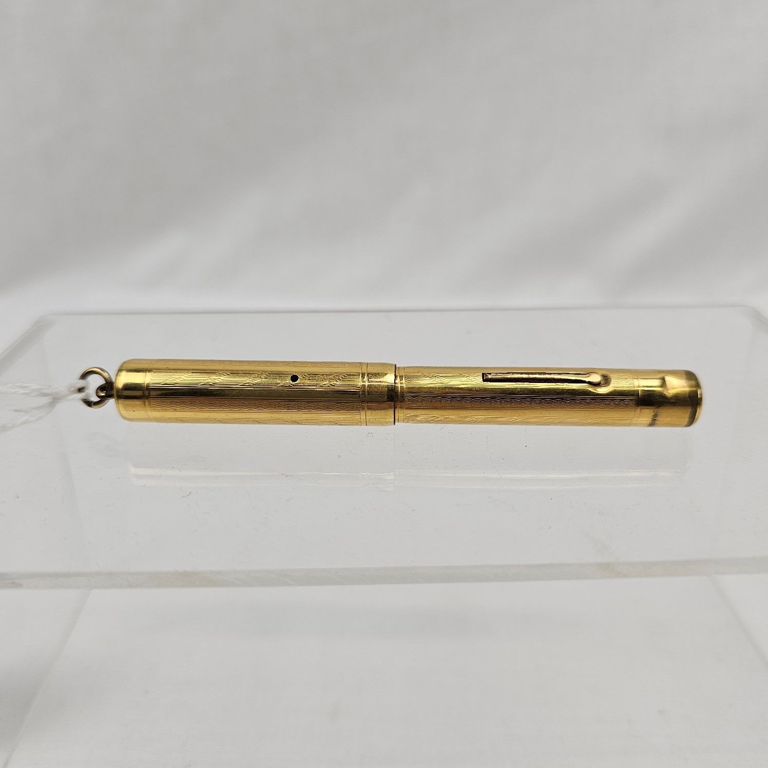 1920's Gold Plated Mabie Todd Fountain Pen - Image 8