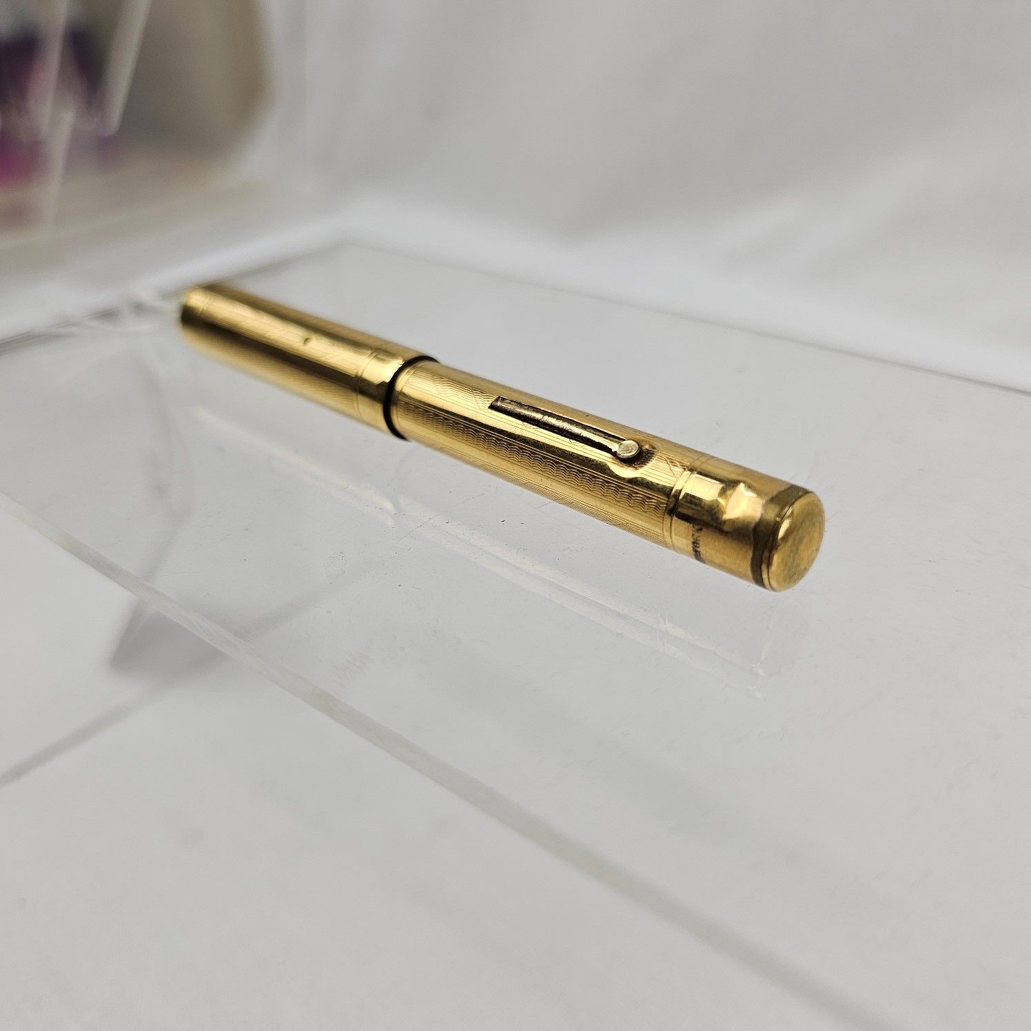1920's Gold Plated Mabie Todd Fountain Pen - Image 7