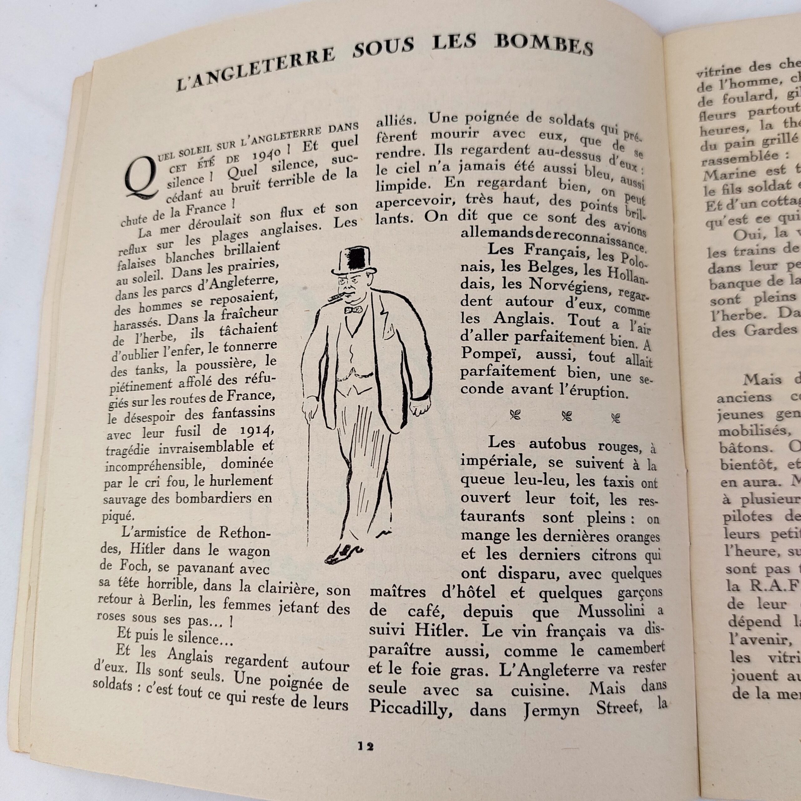 French, WW2, Images Anglaises ou "L'Angleterre Occupee", By Jean Oberle, Published and distributed by Hachette, London WC2, 1943, 51-4970 - Image 5