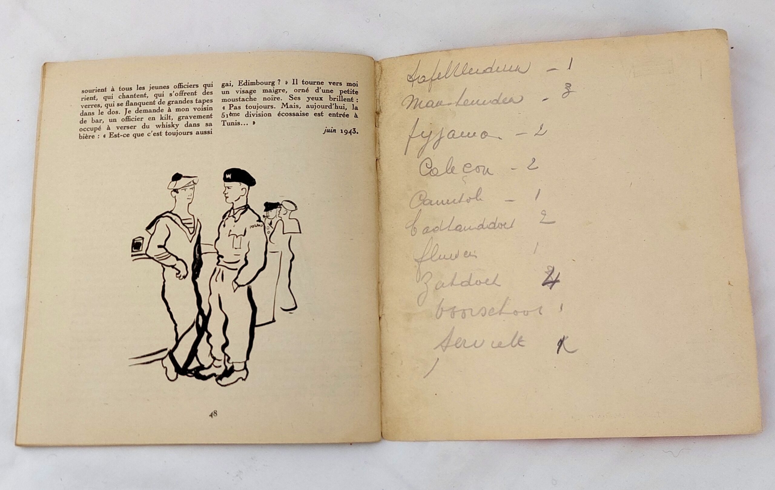French, WW2, Images Anglaises ou "L'Angleterre Occupee", By Jean Oberle, Published and distributed by Hachette, London WC2, 1943, 51-4970 - Image 7