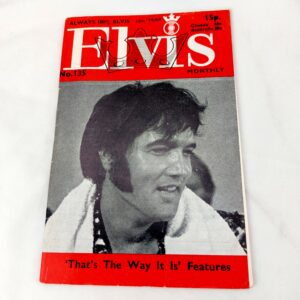 Original, 1960-2000, Elvis Monthly Magazine – Issue No. 135, 12th Year
