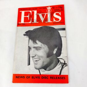 Original, 1960-2000, Elvis Monthly Magazine – Issue No. 131, 11th Year