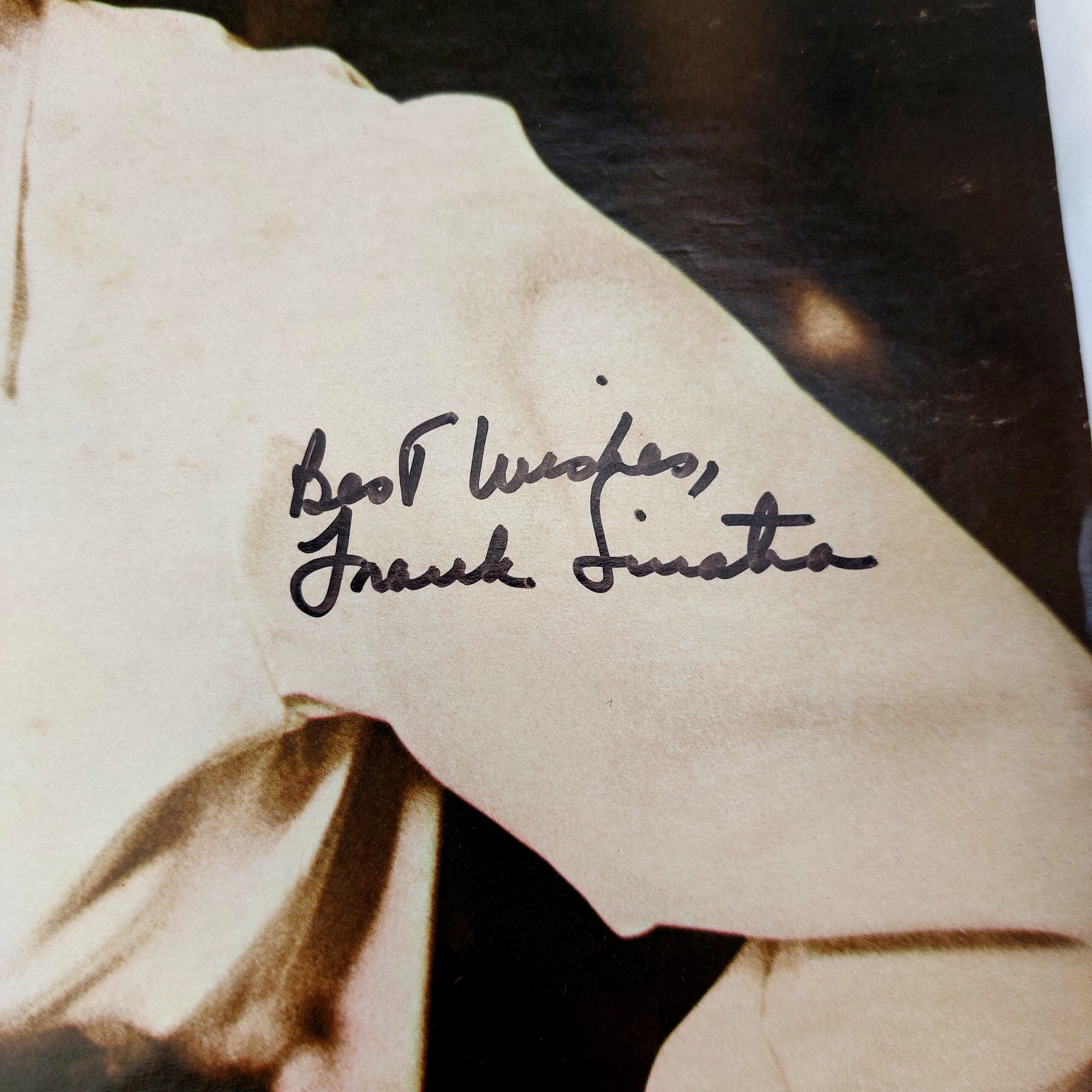 Frank Sinatra, Signed Original Album, ol' Blue Eyes is Back, FS2155, 1973 Reprise records, 1974 Sun Prize - Winning Letter and Newspaper Article included - Image 3