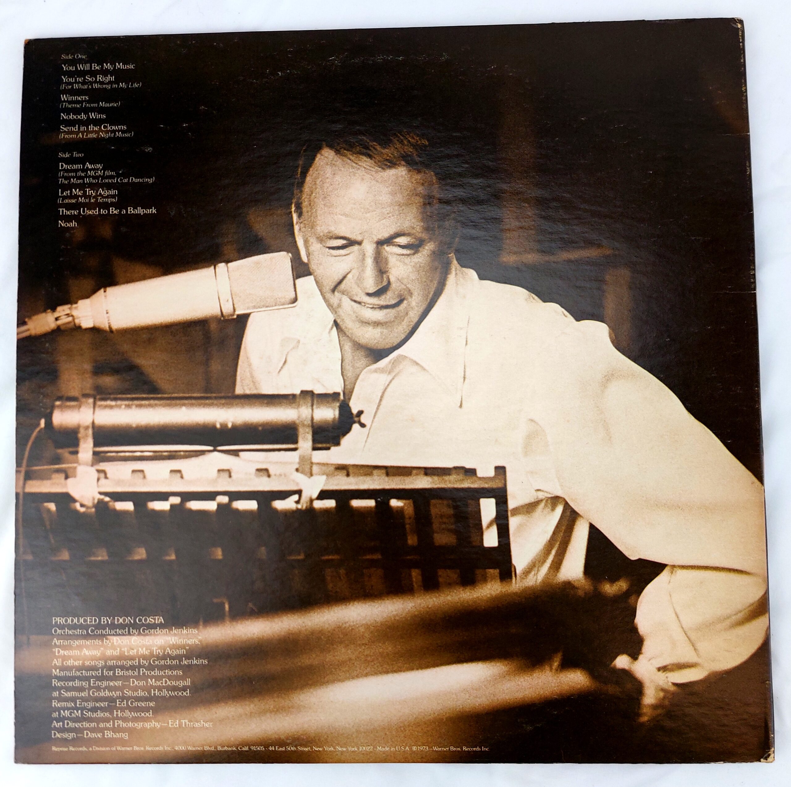 Frank Sinatra, Signed Original Album, ol' Blue Eyes is Back, FS2155, 1973 Reprise records, 1974 Sun Prize - Winning Letter and Newspaper Article included - Image 4