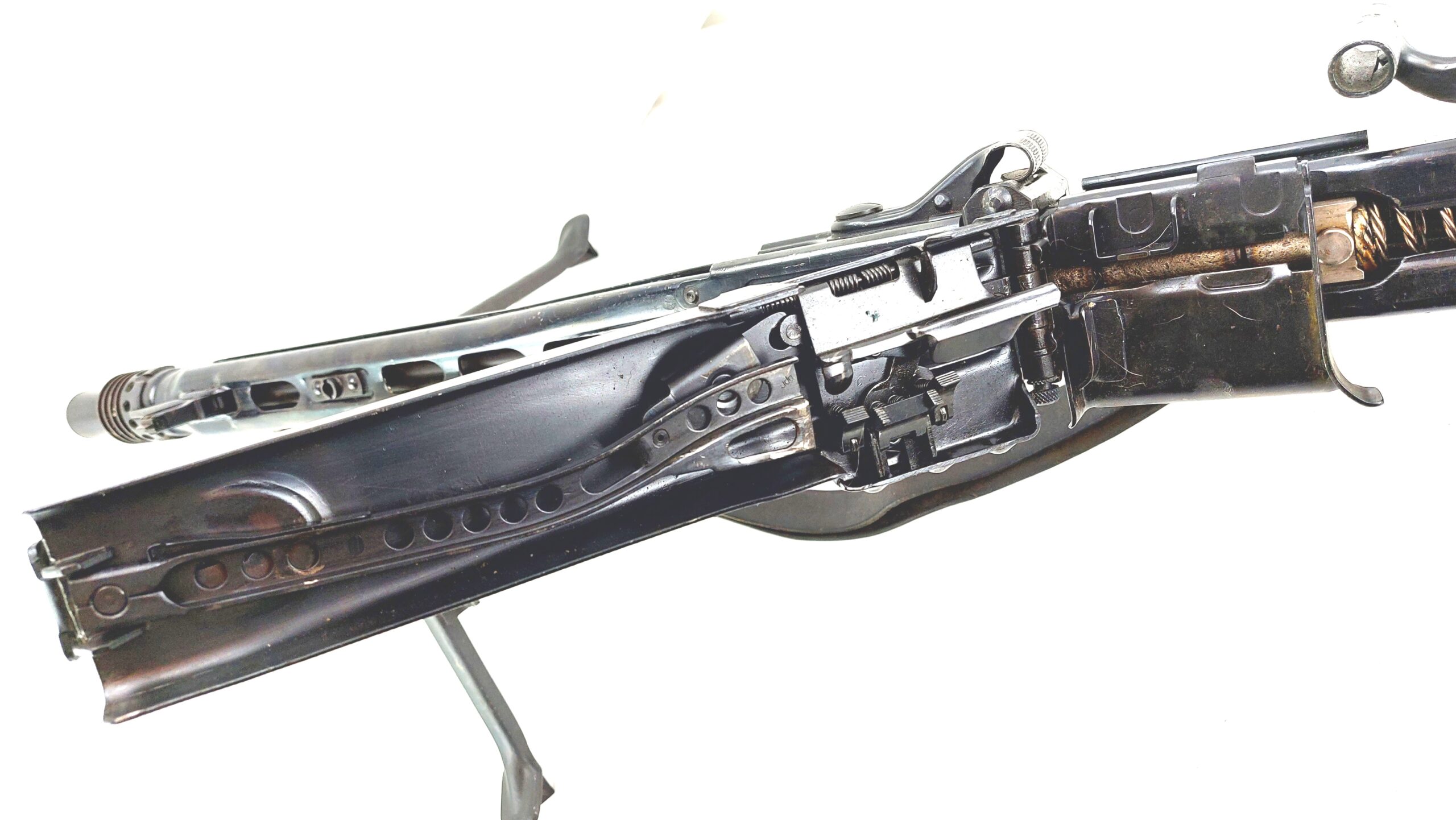 German, WW2, All Original Maschinengewehr MG 42, Dated 1944, Made by Steyr, (PJ SWJ), Comes with Bipod, Sling, Complete Gunners Kit, Drum Magazine & Ammo Tin, Deactivated - Image 39
