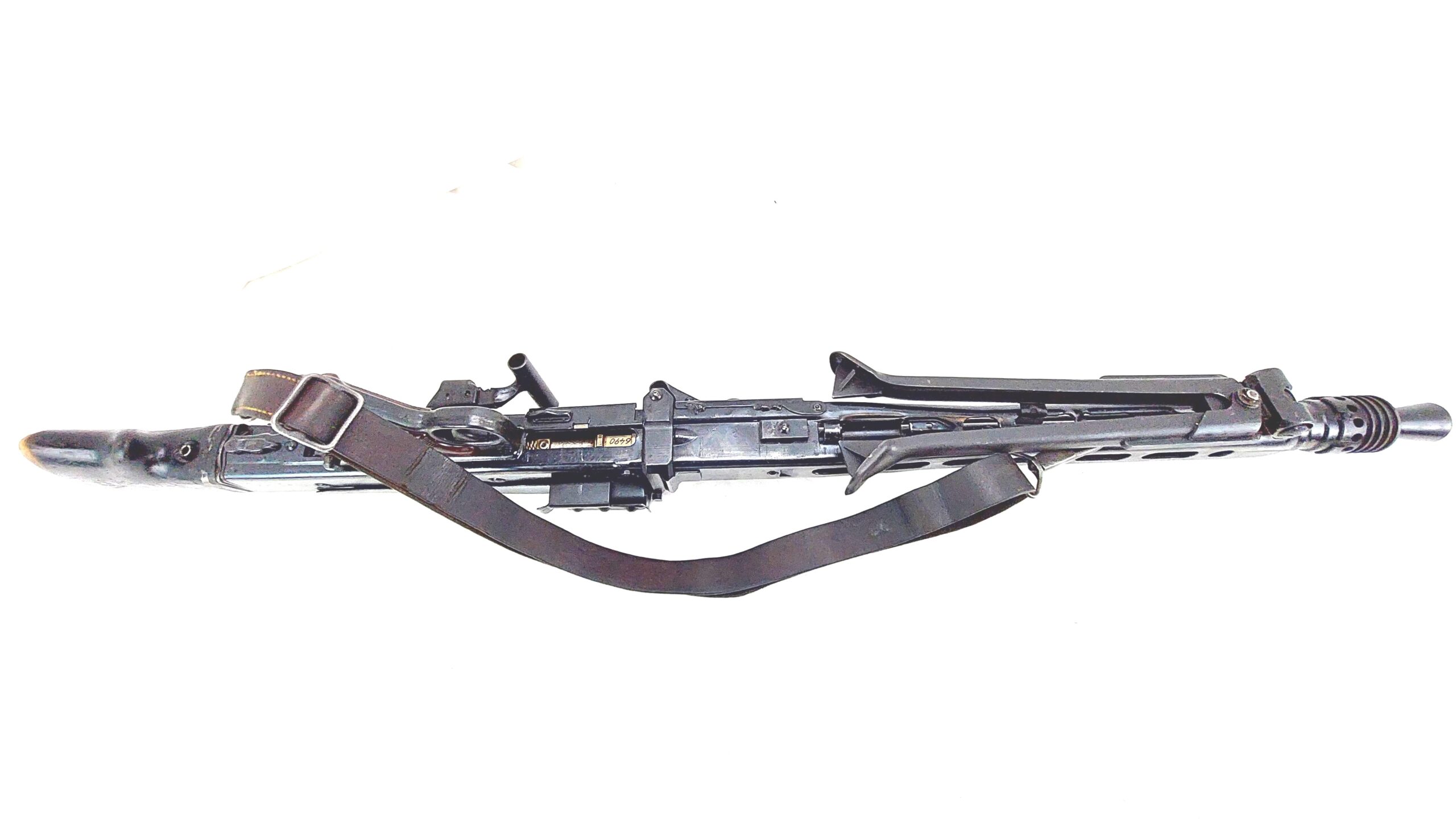 German, WW2, All Original Maschinengewehr MG 42, Dated 1944, Made by Steyr, (PJ SWJ), Comes with Bipod, Sling, Complete Gunners Kit, Drum Magazine & Ammo Tin, Deactivated - Image 14