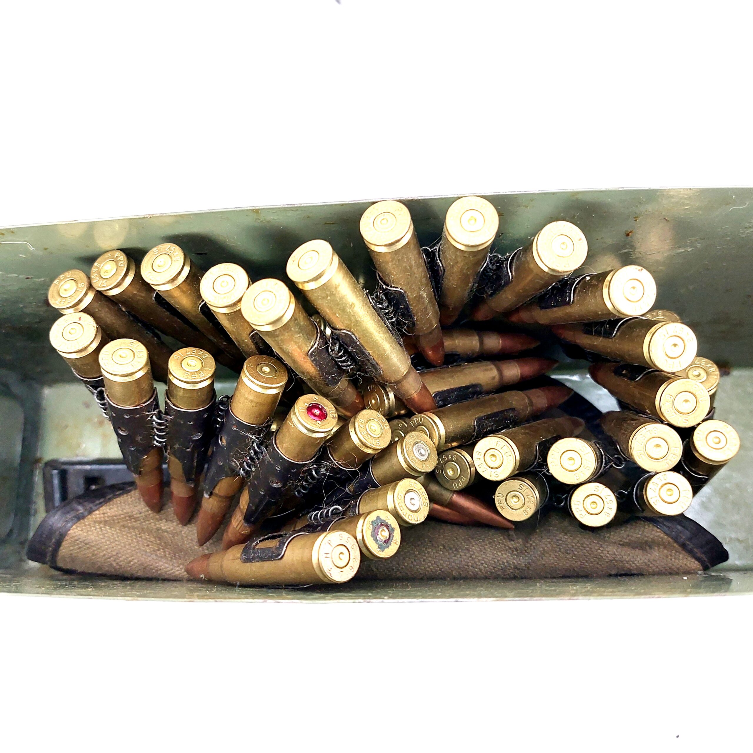 German, WW2, All Original Maschinengewehr MG 42, Dated 1944, Made by Steyr, (PJ SWJ), Comes with Bipod, Sling, Complete Gunners Kit, Drum Magazine & Ammo Tin, Deactivated - Image 63
