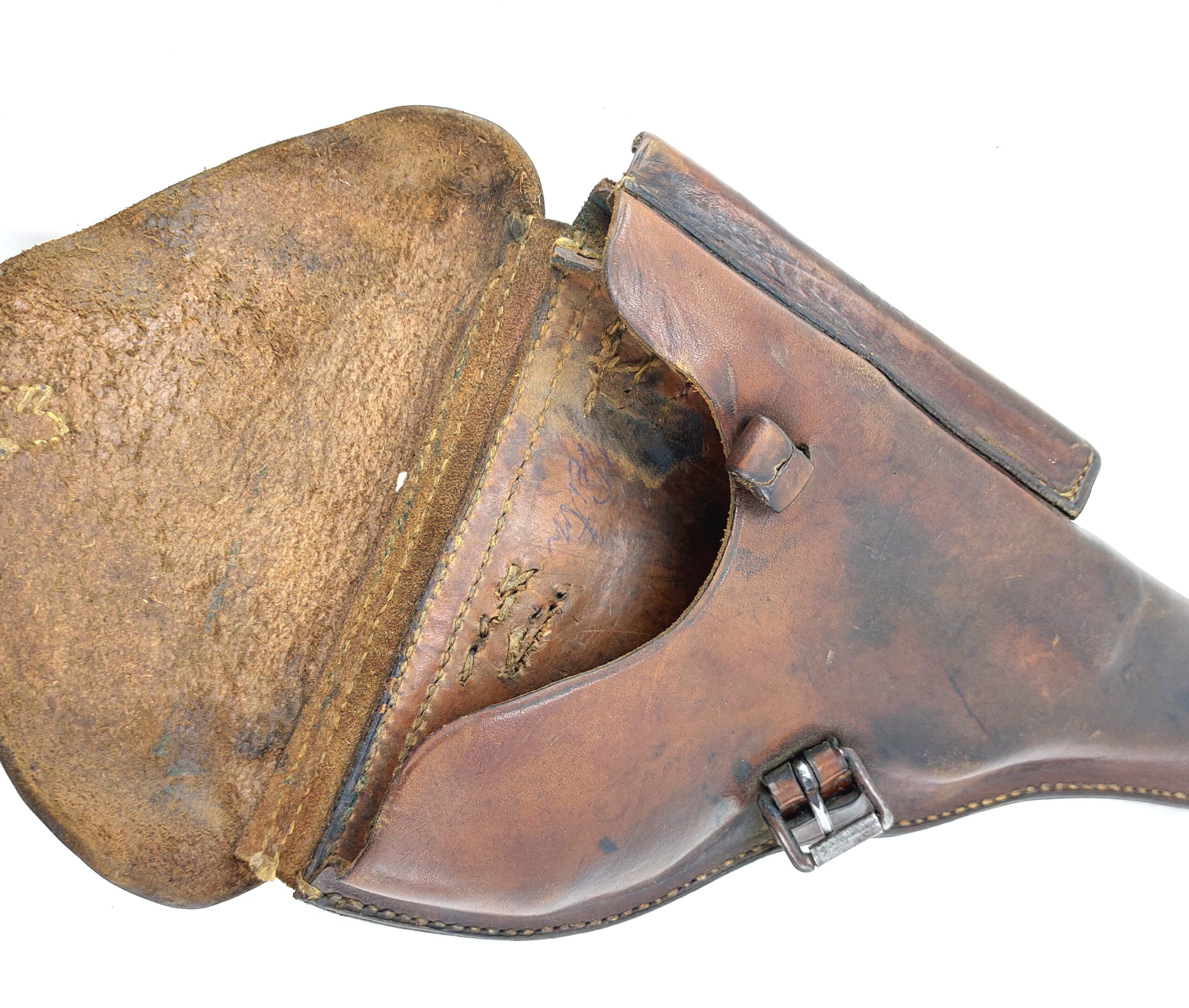 German, WW2, Rare Luger Soft Holster - Image 10