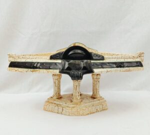 c1900 Ceramic Secessionist Centerpiece