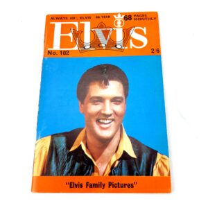 Original, 1960-2000, Elvis Monthly Magazine – Issue No. 102, 9th Year
