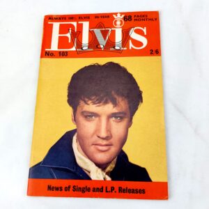 Original, 1960-2000, Elvis Monthly Magazine – Issue No. 103, 9th Year