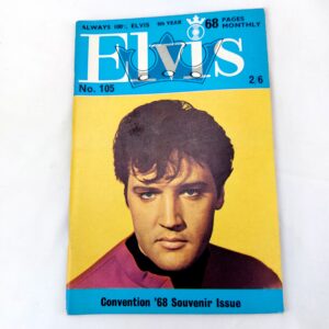 Original, 1960-2000, Elvis Monthly Magazine – Issue No. 105, 9th Year