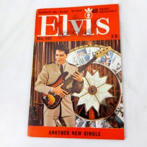 Original, 1960-2000, Elvis Monthly Magazine – Issue No. 107, 9th Year
